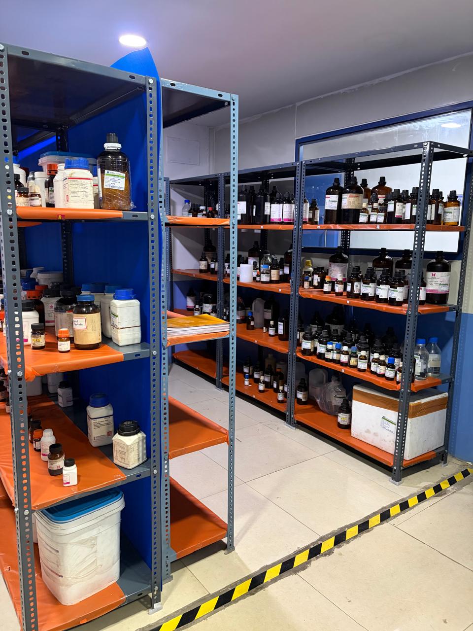 Liquid & Solid Storage Area